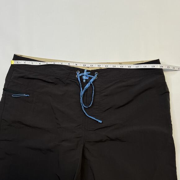 Patagonia Mens Wavefarer Board Shorts Size 40 Gray Blue Nylon Style 86622 - Picture 6 of 12